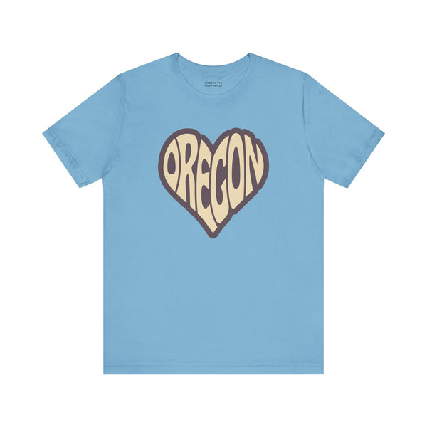Oregon State of Mind Heart Premium Soft Tee