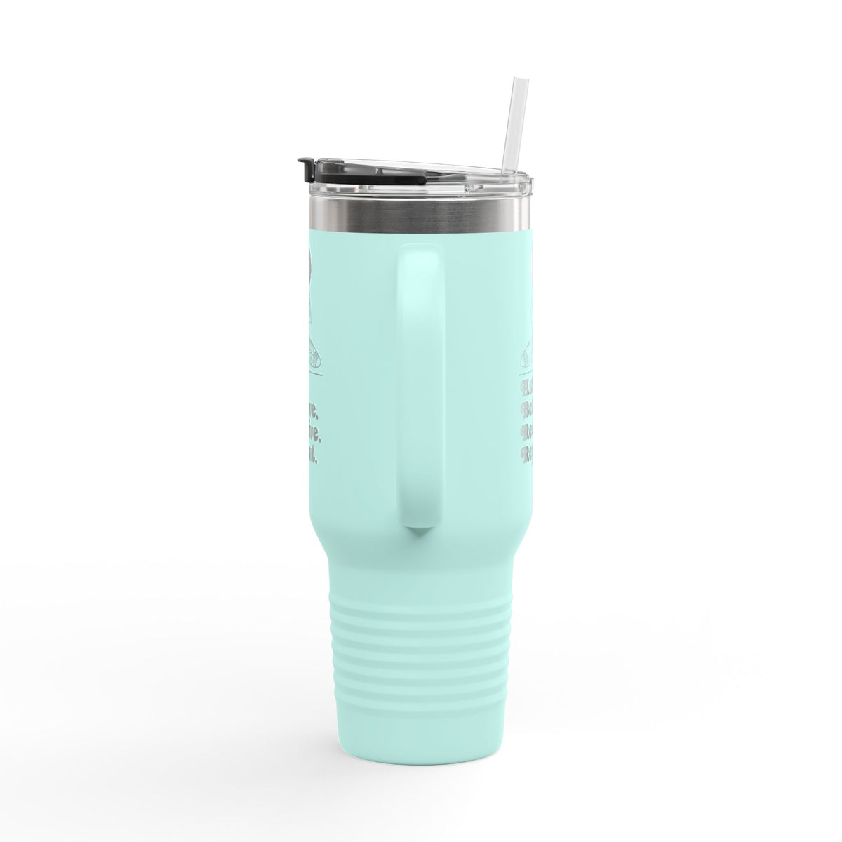 Ask Believe Receive Repeat Insulated Travel Tumbler 40 oz.