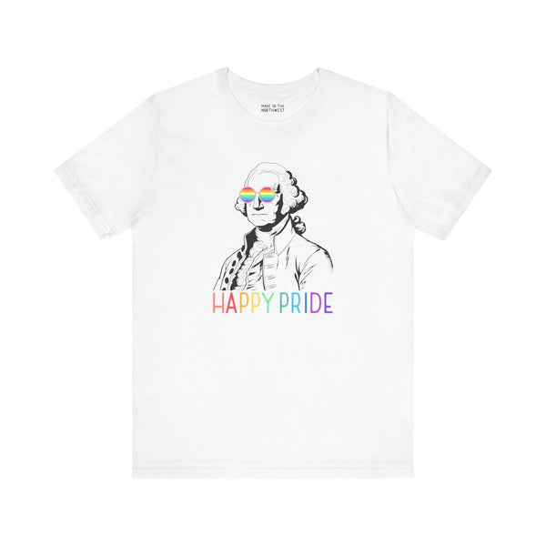 George's Rainbow Vision Happy Pride Premium Soft Tee