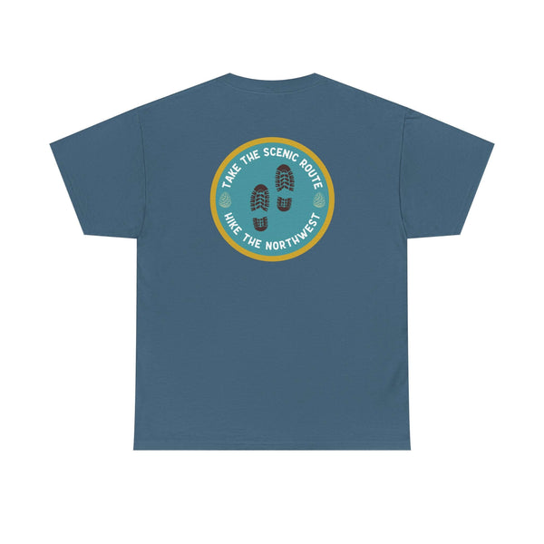 Take the Scenic Route - Hike the Northwest Athletic Tee