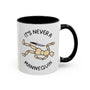 It's Never a Mannequin True Crime Ceramic Coffee Mug