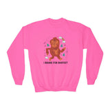 Pink kids sweatshirt with 