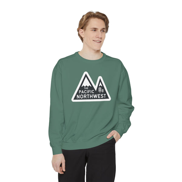 Pacific Northwest Heights Mountain Garment Dyed Relaxed Sweatshirt