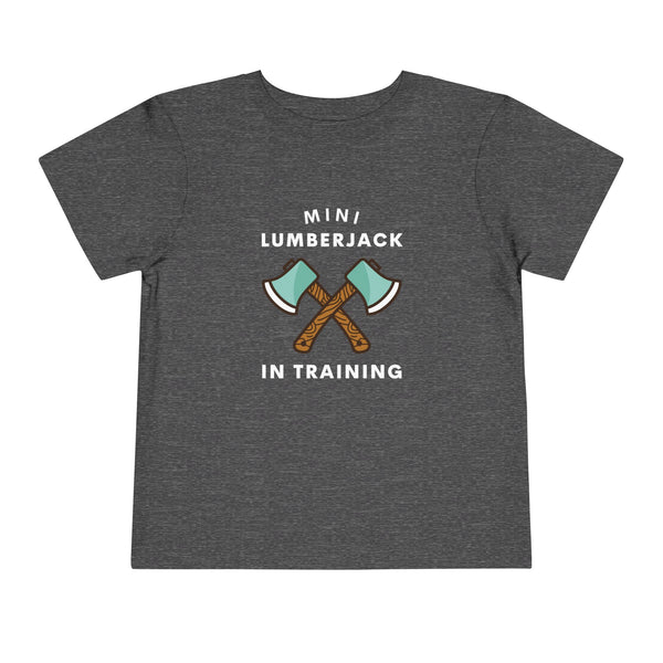 Mini Lumberjack in Training Premium Soft Toddler Tee