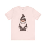 Gnome’s Got Style Daisy Soft Tee with hippie gnome, daisy glasses, and hat, perfect for a playful touch of PNW style.