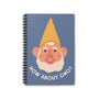 How About Gno Silly Gnome Spiral Notebook
