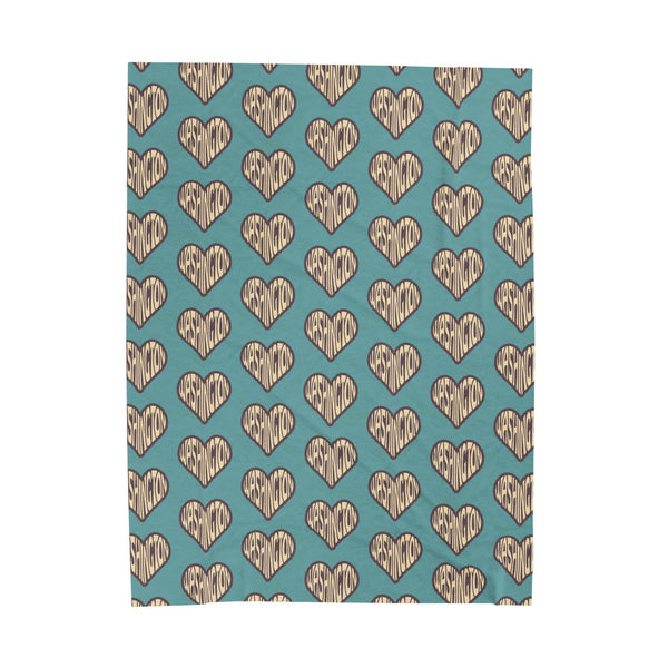 Washington State of Mind Heart Lightweight Cozy Blanket
