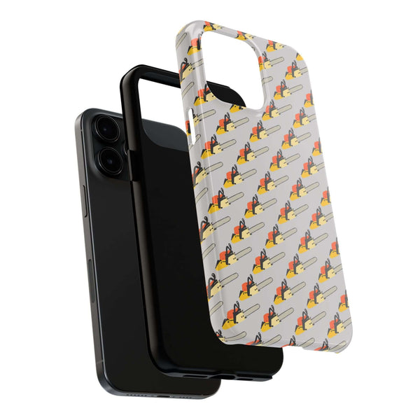 The Log Life Chainsaw Tough Phone Case