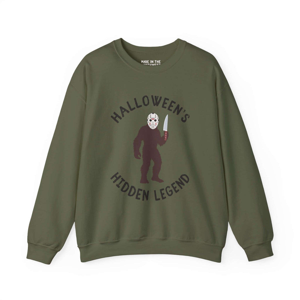 Halloween's Hidden Legend Bigfoot Sweatshirt