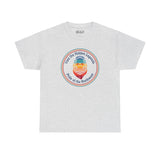 Gray athletic tee with 'Visit the Hidden Legends Pride of the Northwest' design featuring Bigfoot.