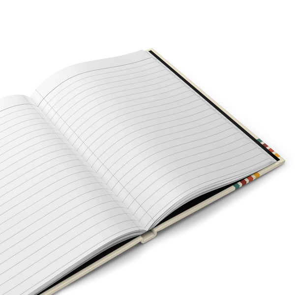 Urban Retro Stripes Portland Hardcover Journal