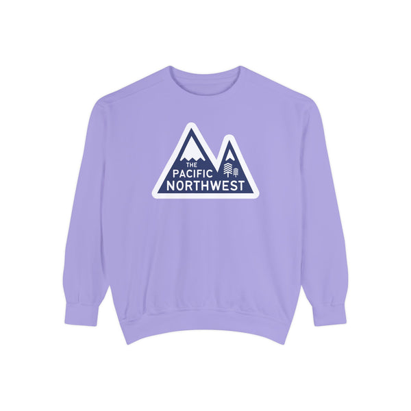 Pacific Northwest Heights Mountain Garment Dyed Relaxed Sweatshirt