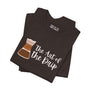 The Art of the Drip Premium Soft Tee featuring a coffee brewer design for coffee lovers.