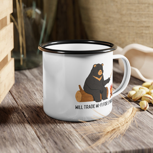 Will Trade Wi-Fi for S'mores Camping Mug
