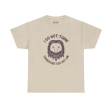 Beige Sasquatch tee with 