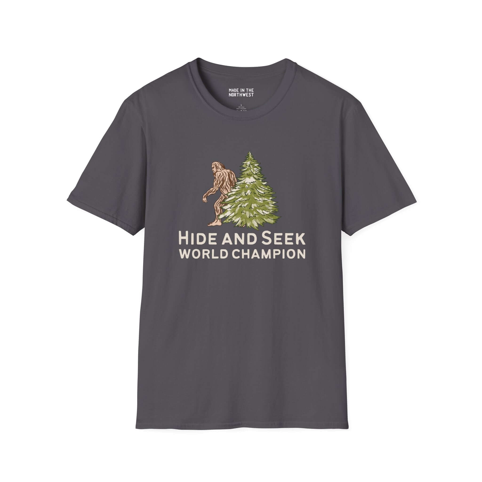 Bigfoot Hide and Seek World Champion T-Shirt – Made in the