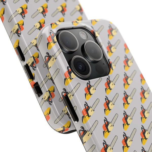 The Log Life Chainsaw Tough Phone Case