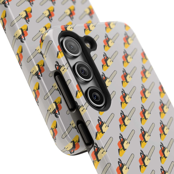 The Log Life Chainsaw Tough Phone Case