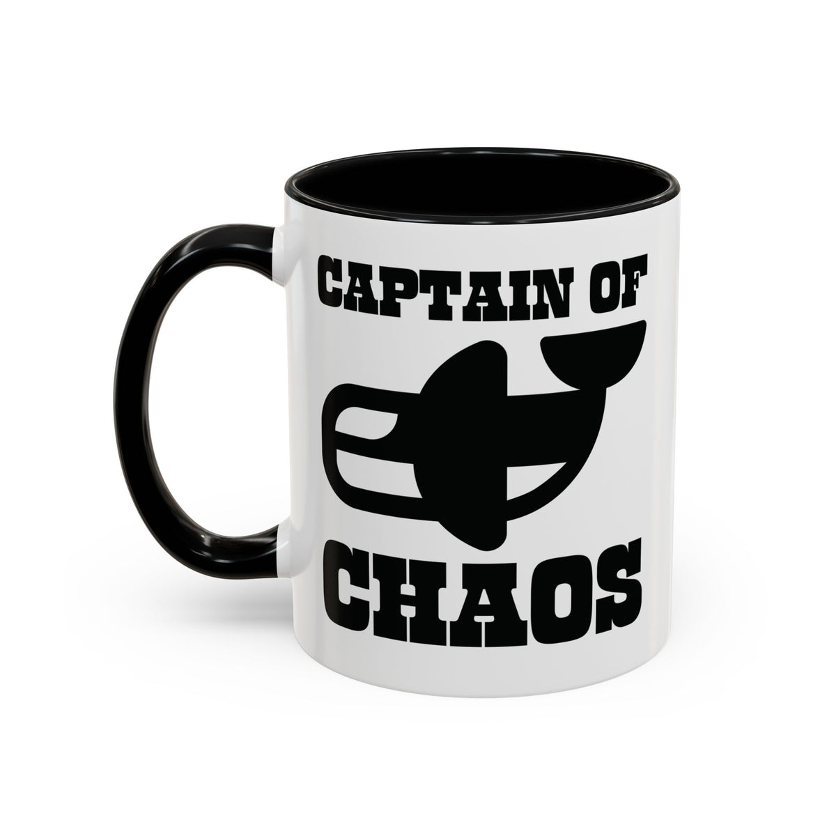 Captain of Chaos Orca Ceramic Coffee Mug
