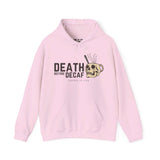 Pink hoodie with 