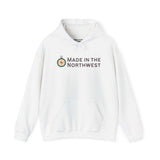 Made in the Northwest Hoodie featuring exclusive compass logo, perfect for showcasing Pacific Northwest pride.