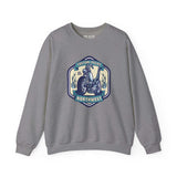 Gray sweatshirt with 