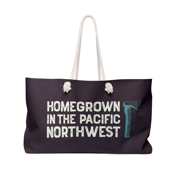 Homegrown in the Pacific Northwest Weekender Bag