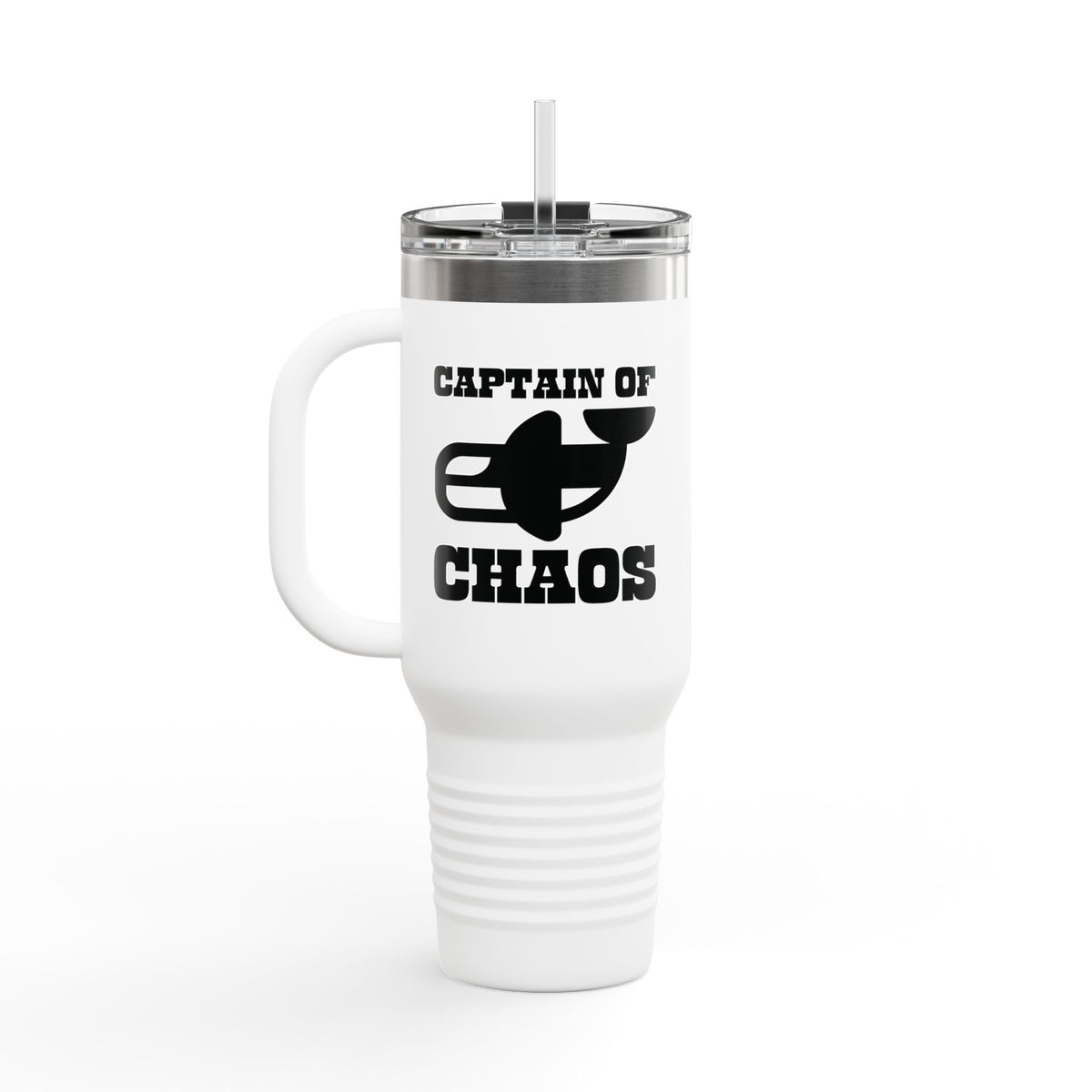 Captain of Chaos Orca Insulated Travel Tumbler 40 oz.