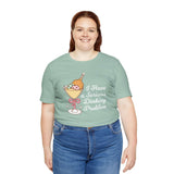 I Have a Serious Dinking Problem T Shirt worn by a smiling woman featuring a playful martini glass design.