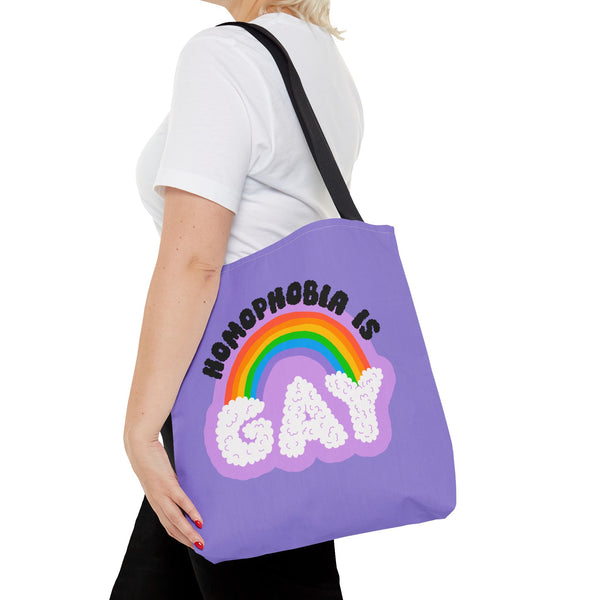 Homophobia is Gay Pride Durable Everyday Tote