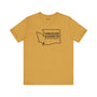 Vancouver Premium Soft Tee featuring Washington outline and tree icon, perfect for showcasing hometown pride.
