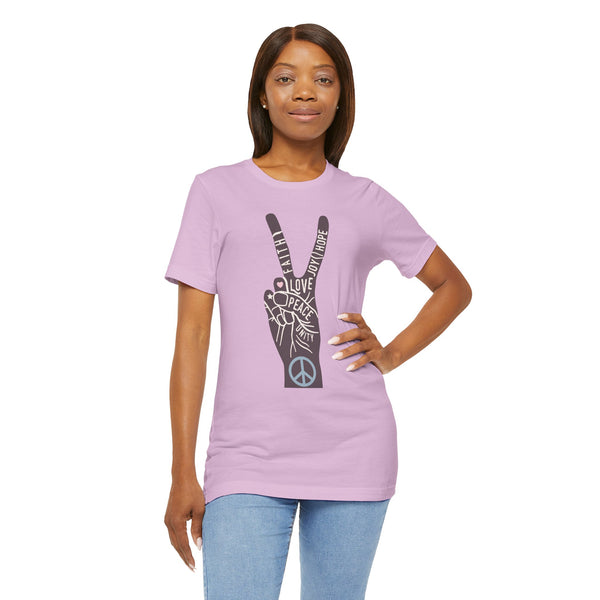 Power in Peace Hand Premium Soft Tee