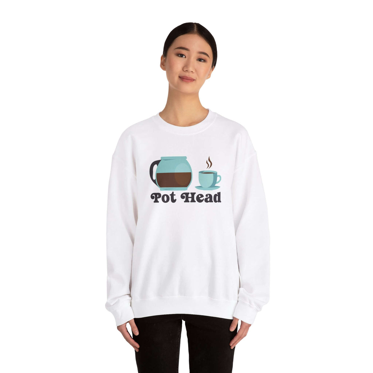 Full Pot, Full Life Coffee Sweatshirt
