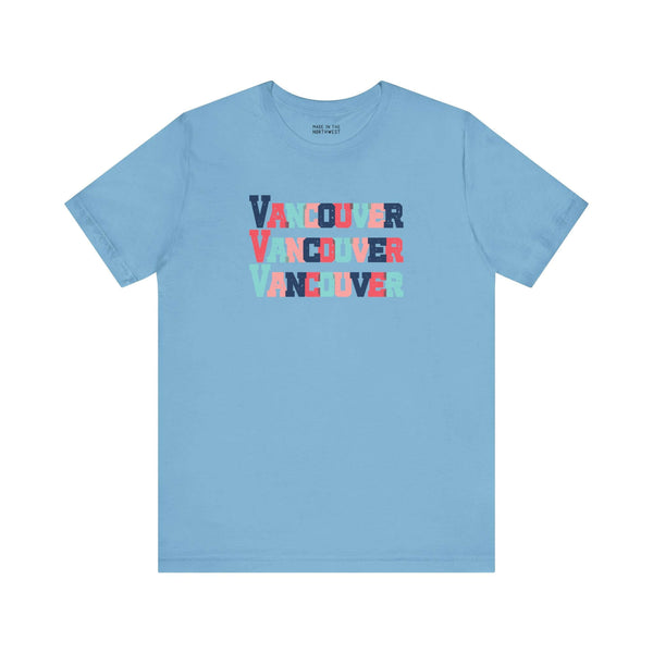 Bold and Bright Vancouver Trio Premium Soft Tee