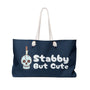 Stabby But Cute Skull Weekender Bag