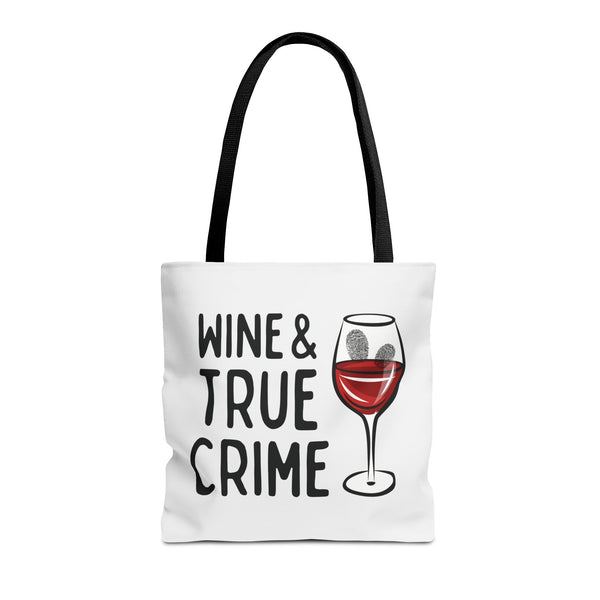 Wine & True Crime Durable Everyday Tote