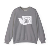 Gray sweatshirt with 