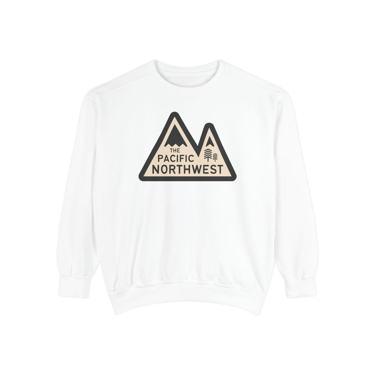 Pacific Northwest Heights Mountain Garment Dyed Relaxed Sweatshirt