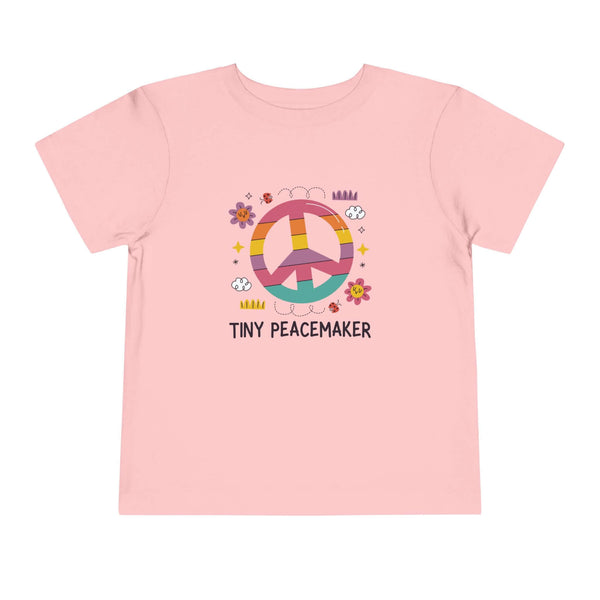 Tiny Peacemaker Cotton Jersey Toddler Tee
