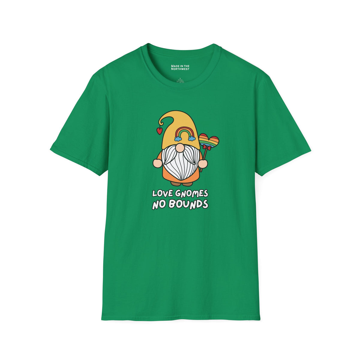 Love Gnomes No Bounds T Shirt