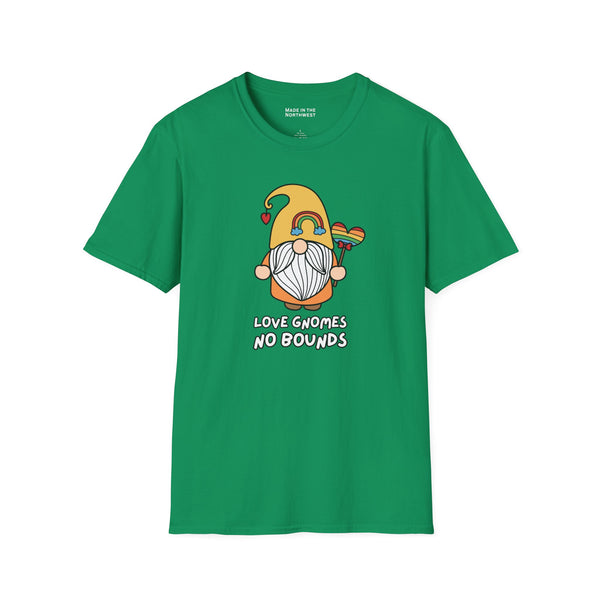 Love Gnomes No Bounds T Shirt