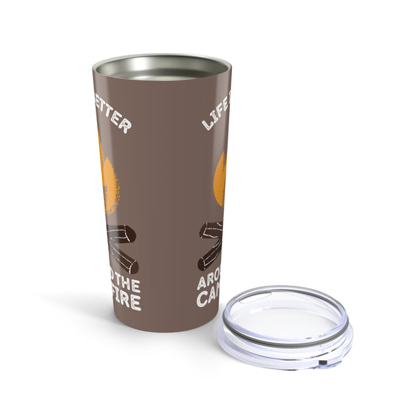 Cozy Campfire Chronicles Stainless Coffee Tumbler 20 oz