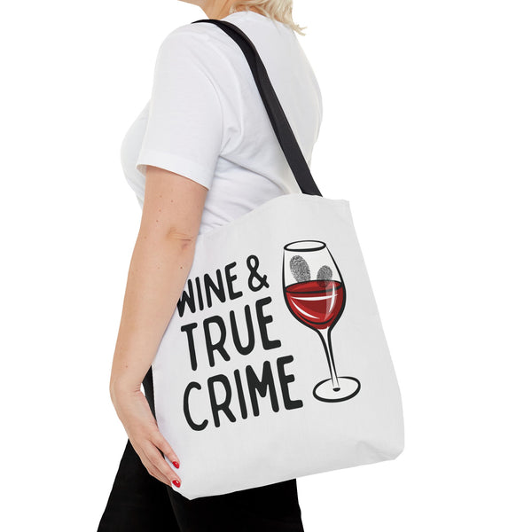 Wine & True Crime Durable Everyday Tote