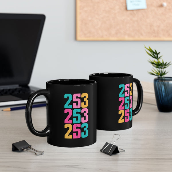 Two Five Three Electric Pop Coffee Mug
