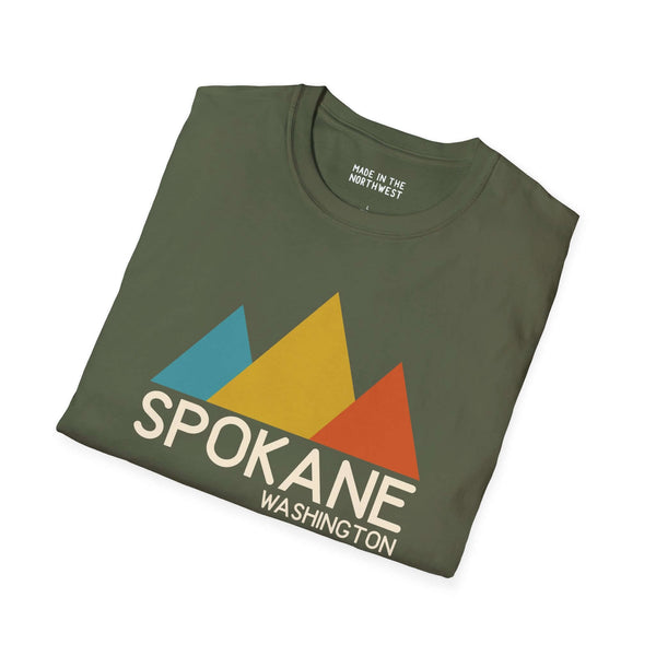 Modern Peaks Spokane Softstyle T-Shirt