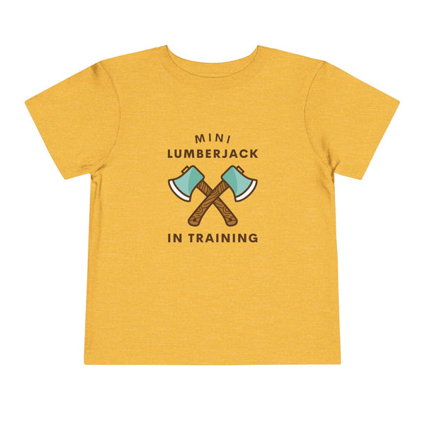 Mini Lumberjack in Training Premium Soft Toddler Tee