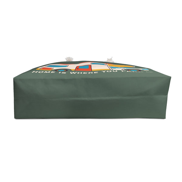 Home is Where You Park It RV Camper Weekender Bag