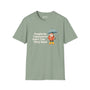 People in Vancouver Don't Tan They Rust Softstyle T-Shirt with gnome and umbrella design, perfect for Pacific Northwest fans.