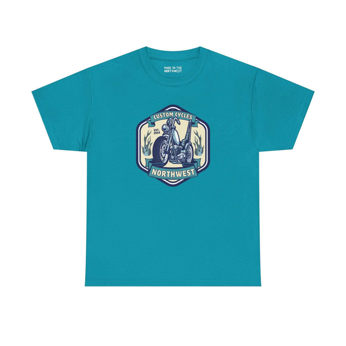 Custom Cycles Northwest Athletic Tee