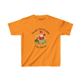 Kids orange t-shirt with 